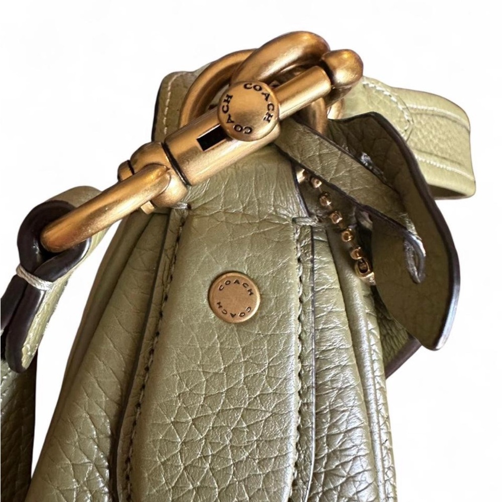 Coach Cary crossbody purse in moss - Picture 3 of 8